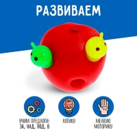 Развивающая игрушка «Сенсорное яблочко», 3+