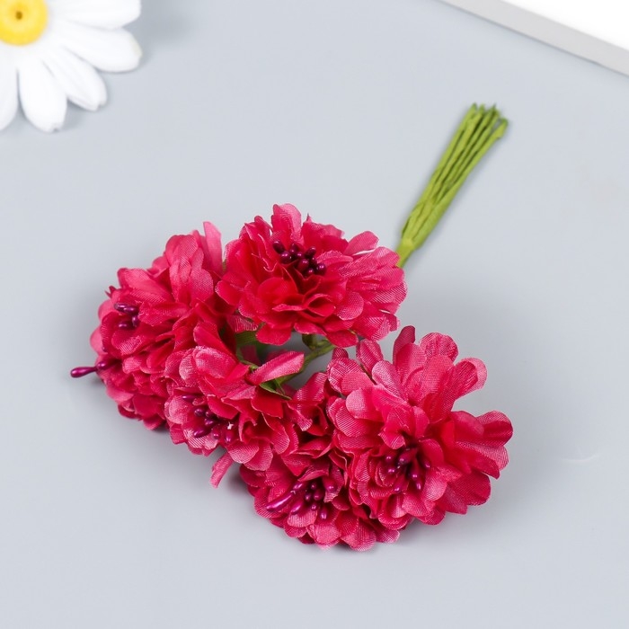 Цветы для декорирования Цветы для декорирования "Пион садовый бордо" 1 букет=6 цветов 10 см