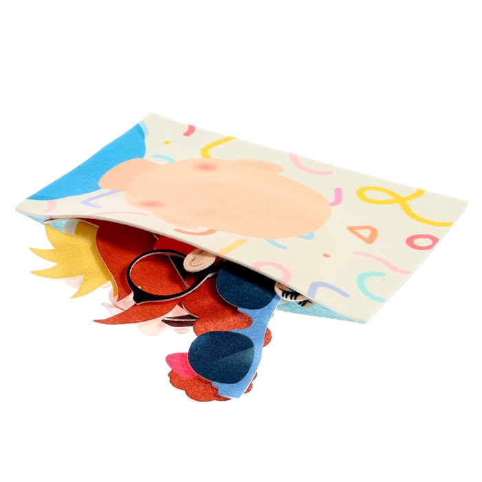 Игра — конструктор «Собери портрет», 51 деталь