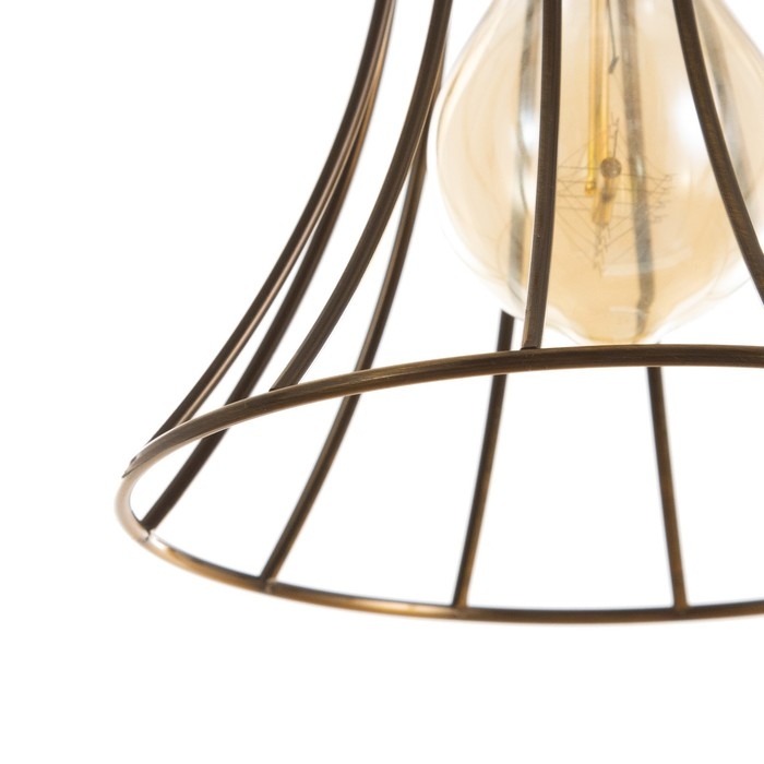 Светильник BayerLux "Анетта" 3хЕ27 40Вт золото 16х50х23-123см