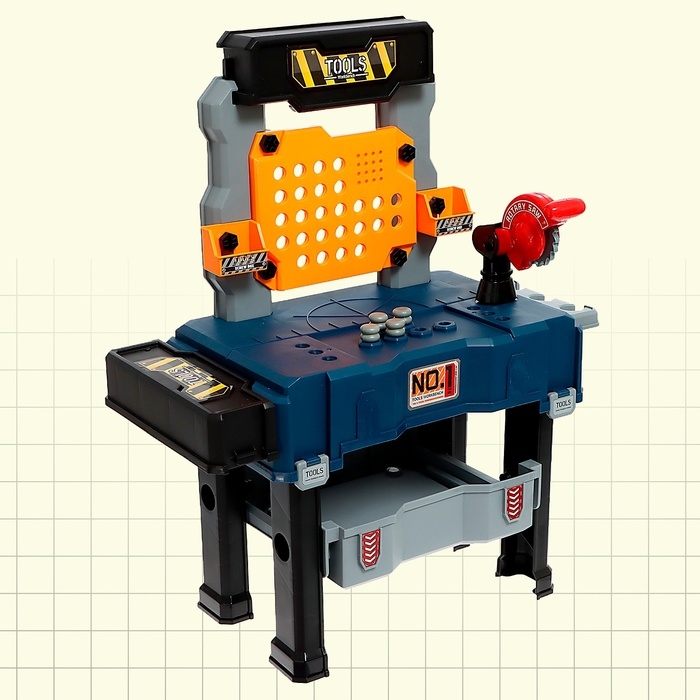 Игровой модуль 2 в 1 «Чемодан мастера», 65 элементов Игровой модуль 2 в 1 «Чемодан мастера», 65 элементов