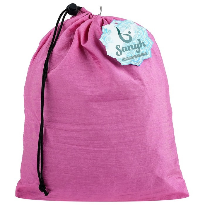 Гамак для йоги Sangh, 250×140 см, цвет розовый Гамак для йоги Sangh, 250×140 см, цвет розовый