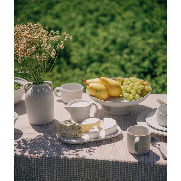 Блюдо для подачи SL Home «Арена Бланка», 25×15,5 см, цвет белый Блюдо для подачи SL Home «Арена Бланка», 25×15,5 см, цвет белый