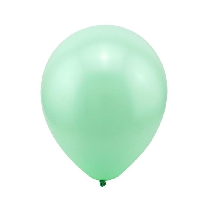 Шар латексный 12 Шар латексный 12", пастель, набор 100 шт., цвет мятный