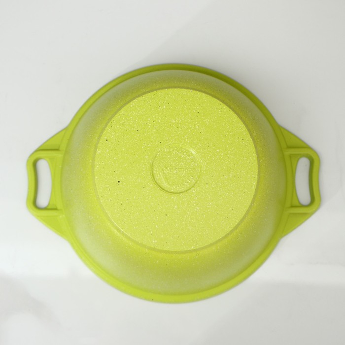 Кастрюля Trendy style, 3 л, d=22 см, h=13,5 см, стеклянная крышка, антипригарное покрытие, цвет зелёный Кастрюля Trendy style, 3 л, d=22 см, h=13,5 см, стеклянная крышка, антипригарное покрытие, цвет зелёный