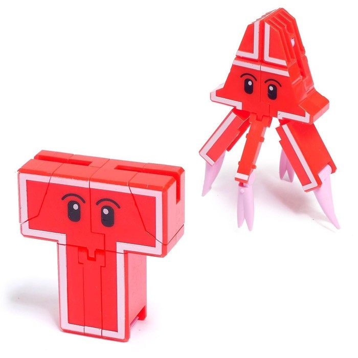 Робот «Дино-буква», трансформируется в динозавра, МИКС