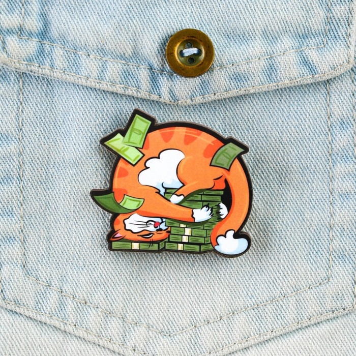 Открытка со значком «Оберег на достаток», 4 х 3,5 мм. Открытка со значком «Оберег на достаток», 4 х 3,5 мм.