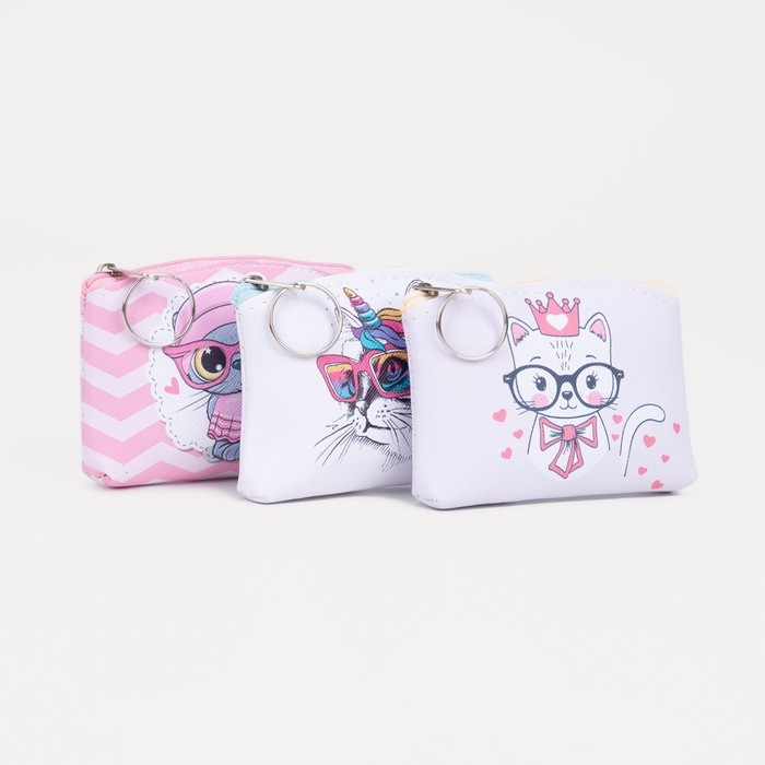 Кошелёк на молнии «Выбражулька», цвет МИКС Кошелёк на молнии «Выбражулька», цвет МИКС