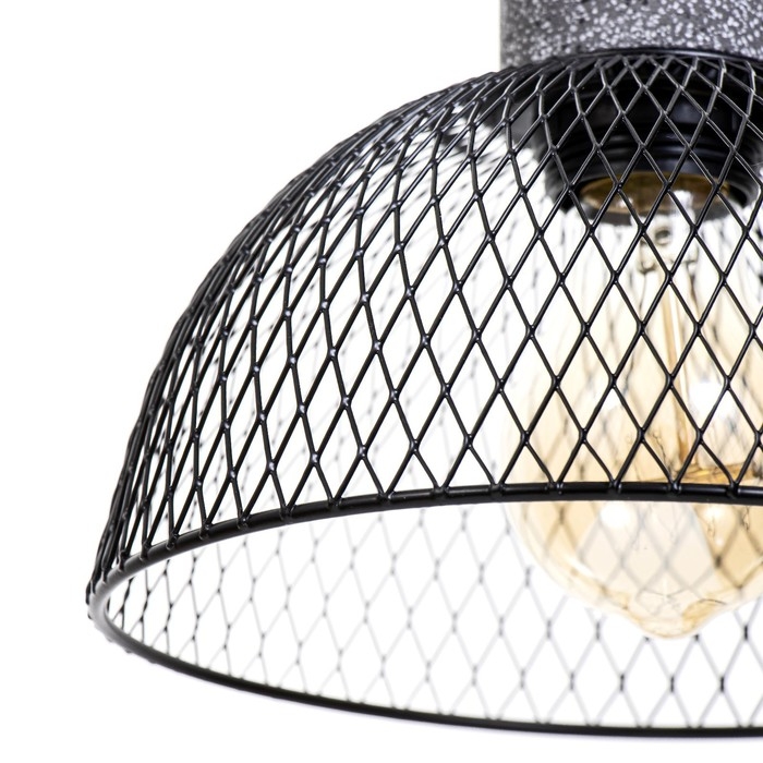 Светильник трековый Светильник трековый "Кортни Е27 40Вт черный 19х19х23-123см