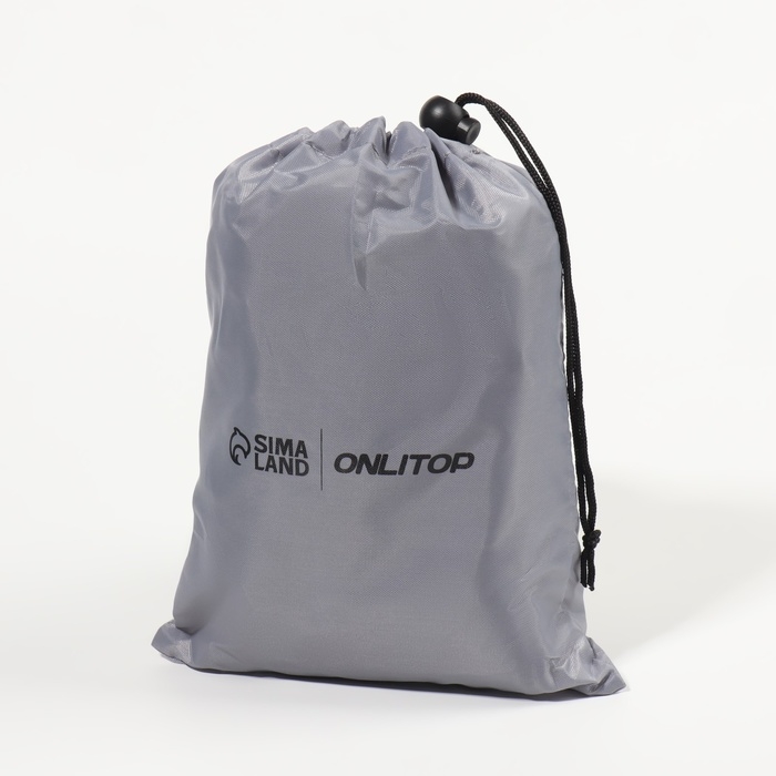 Подушка надувная, 40 × 30 × 45 см, в чехле, цвет серый Подушка надувная, 40 × 30 × 45 см, в чехле, цвет серый