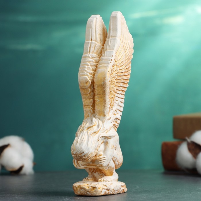 Фигура  Фигура "Девушка Ангел" 15х8х6см, позолота