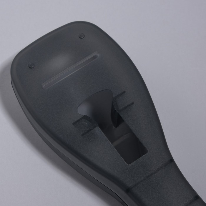 Органайзер для бритвы, с крышкой, 16,6 × 5,5 × 3 см, цвет чёрный