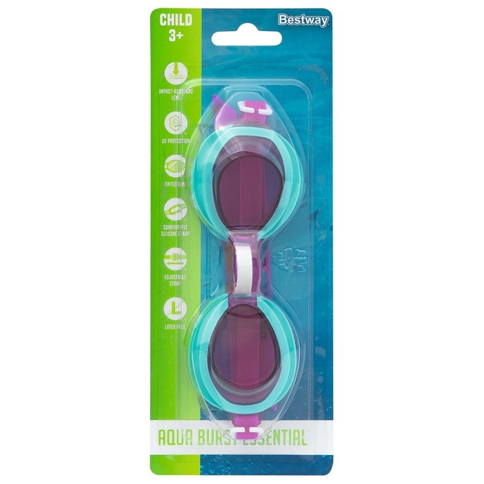 Очки для плавания High Style, от 3-6 лет, цвет МИКС, 21002 Bestway Очки для плавания High Style, от 3-6 лет, цвет МИКС, 21002 Bestway