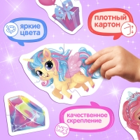 Макси-пазлы в металлической коробке «Волшебные феи», 10 пазлов, 38 деталей