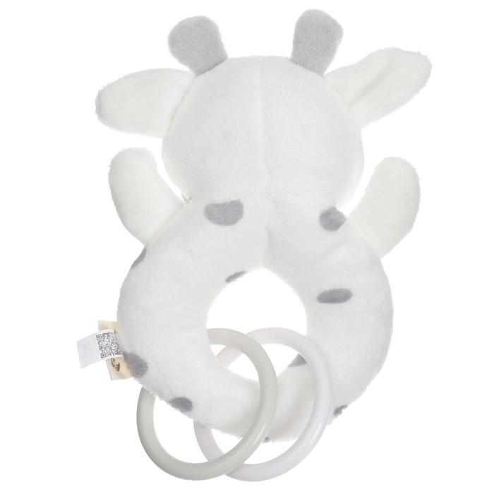 Погремушка мягкая на кольце «Коровка», Крошка Я Погремушка мягкая на кольце «Коровка», Крошка Я