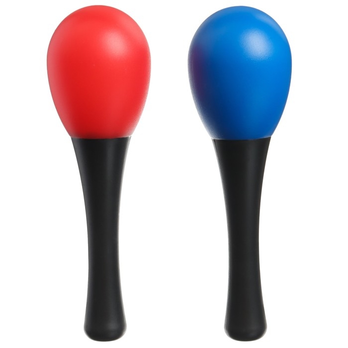 Набор погремушек «Перкуссионные маракасы», 2 шт., цвет МИКС, Крошка Я