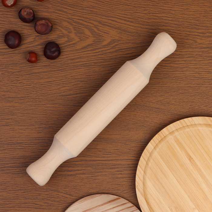 Скалка из березы, 30 х 4,6см Скалка из березы, 30 х 4,6см