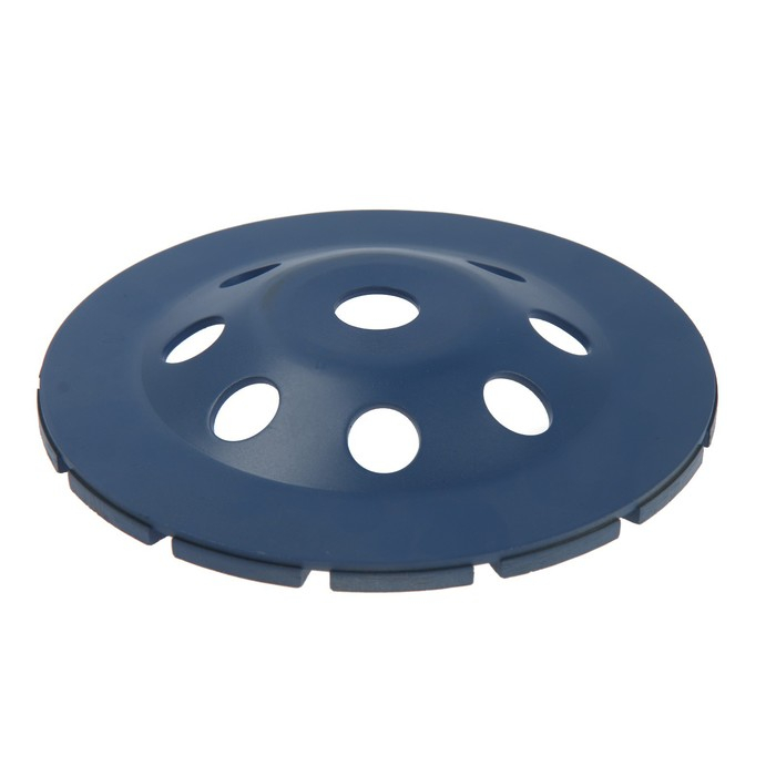 Чашка алмазная зачистная ТУНДРА, двухрядная, 180 мм Чашка алмазная зачистная ТУНДРА, двухрядная, 180 мм