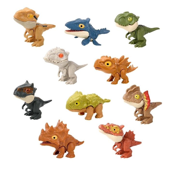 Игровой набор «Dino. Зубастики», подвижные детали, 4 фигурки динозавров Игровой набор «Dino. Зубастики», подвижные детали, 4 фигурки динозавров