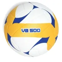 Волейбольный мяч Minsa VB500 DMS, машинная сшивка, 18 панелей, размер 5