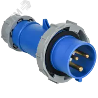 Вилка переносная ССИ-0232 32А 6ч 220В 2P+PE IP67 IEK
