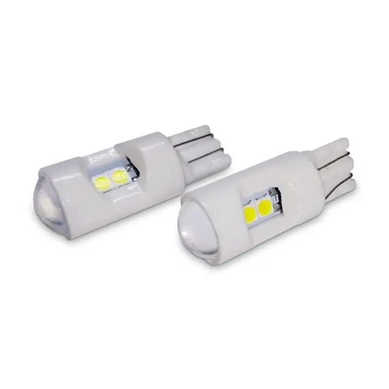 T145 T10/белый/ (W2.1x9.5d) CANBUS 6SMD 3030 12V 2W коробка 2 шт.