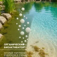 Биологическое средство для чистки декоративных прудов и фонтанов &laquo;Прудочист&raquo;, 30 г