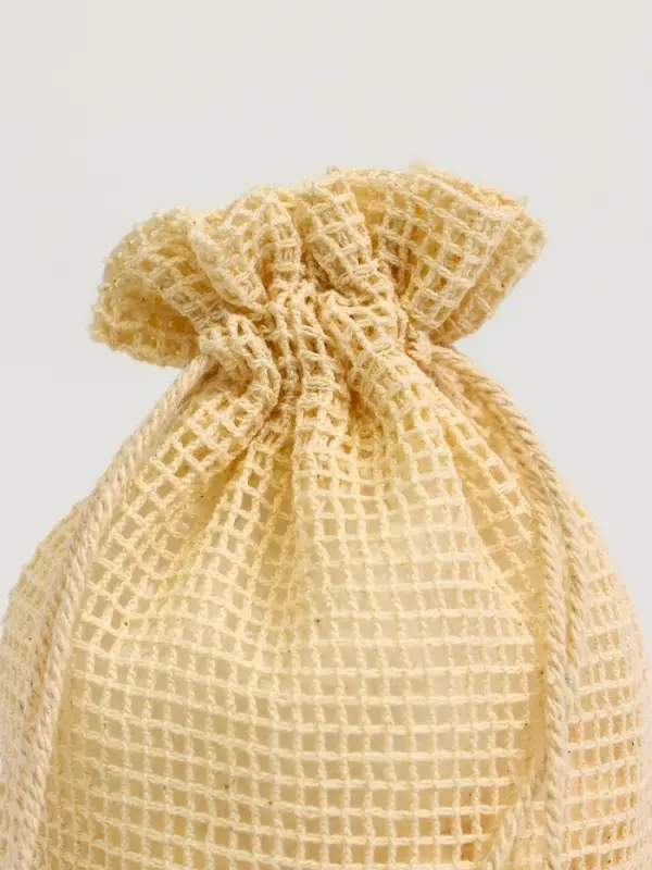 Хлопковый мешочек для украшений, подарков и трав, текстиль &laquo;Эко&raquo;, плотность 150 г/м&sup2;, 18&times;11.5 см, набор 10 шт.