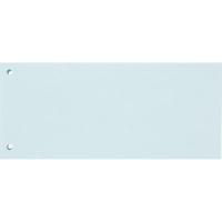 Разделитель листов разделительные полоски Комус, голубые, 100 шт./уп.