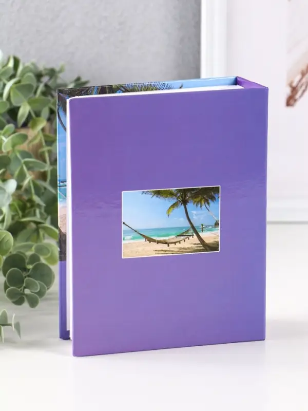 Фотоальбом 100 фото "Пляж" 10Х15см, ПП карм.