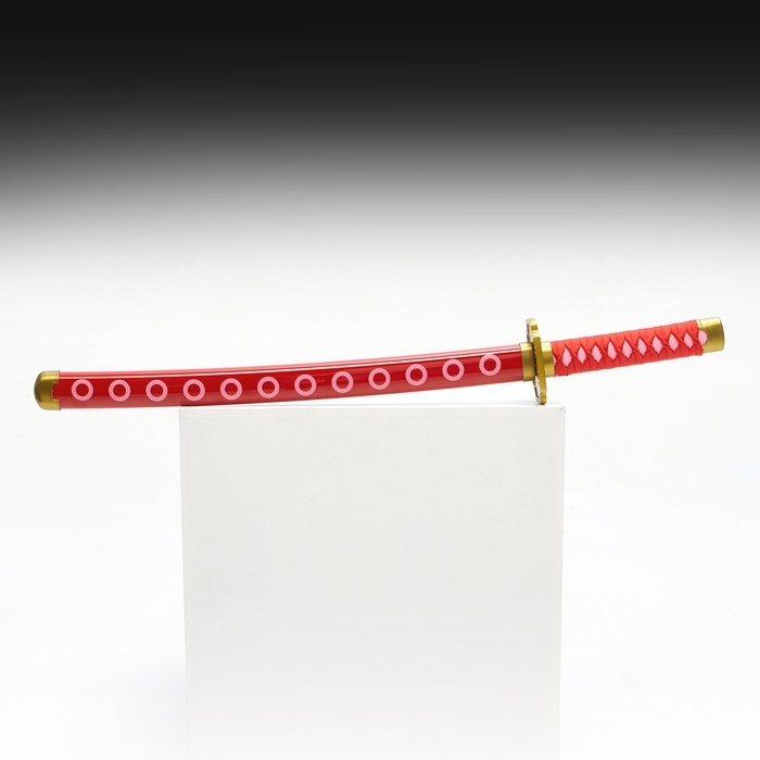 Сувенирное оружие Сувенирное оружие "Катана Ака Ни", 72 см, клинок 51 см/7 мм , деревянная