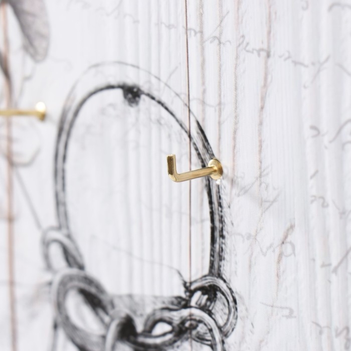 Ключница открытая Ключница открытая "Ключи" 5 крючков, 23х32 см