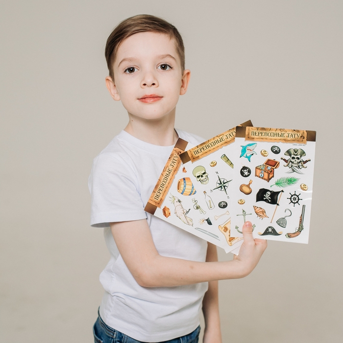 Карнавальный набор  Карнавальный набор "Отважный пират" с игрой крокодил