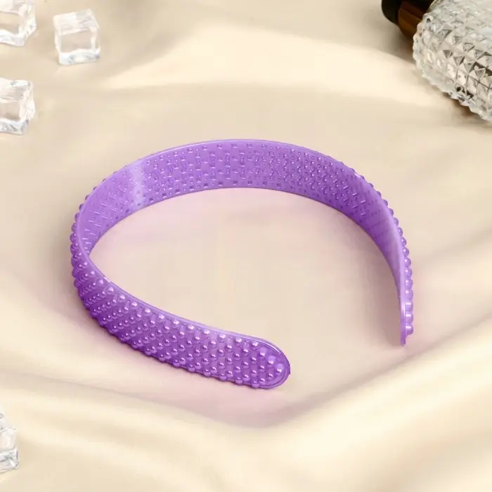 Ободок для волос  Ободок для волос "Дивина" широкий дорожки, 2,4 см, микс