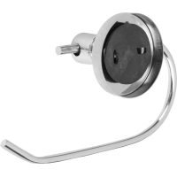 Держатель для туалетной бумаги металлич.хромирован.без крышки