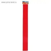 Бумага крепированная 50&times;200 см, в рулоне, 32 г/м&sup2;, красная