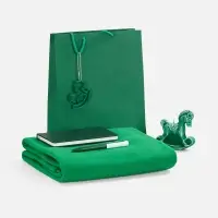 Подвеска «Лошадка-качалка», 3D-печать, зеленая Подвеска «Лошадка-качалка», 3D-печать, зеленая