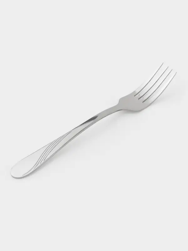 Вилка столовая Доляна &laquo;София&raquo;, длина 18.8 см, толщина 2 мм, нержавеющая сталь