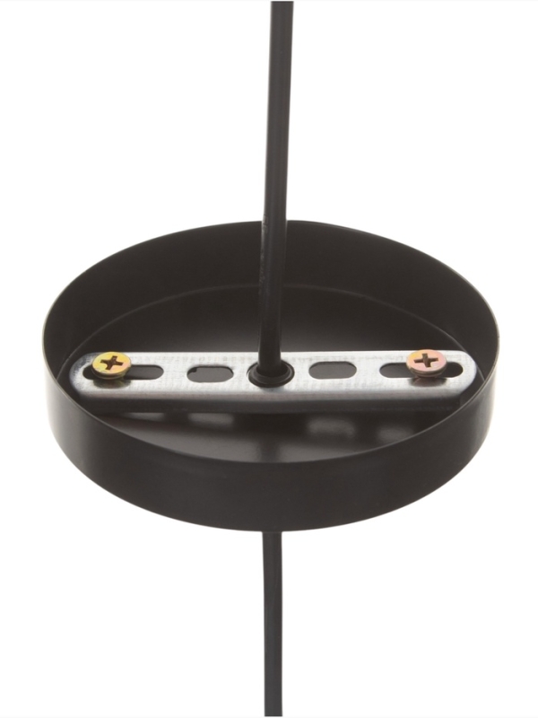 Светильник Светильник "Крит" 1х40Вт Е27 черный/коричневый 30х30х42(142)см