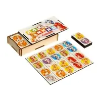 Домино деревянное Задира-плюс &laquo;Лошадки&raquo;, 6&times;3 см