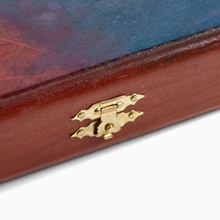 Нарды деревянные с шашками, настольная игра Нарды деревянные с шашками, настольная игра "Солдат", 40 х 40 см