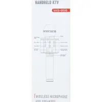 Микрофон для караоке Luazon LZZ-56, WS-858, 1800 мАч, жёлтый