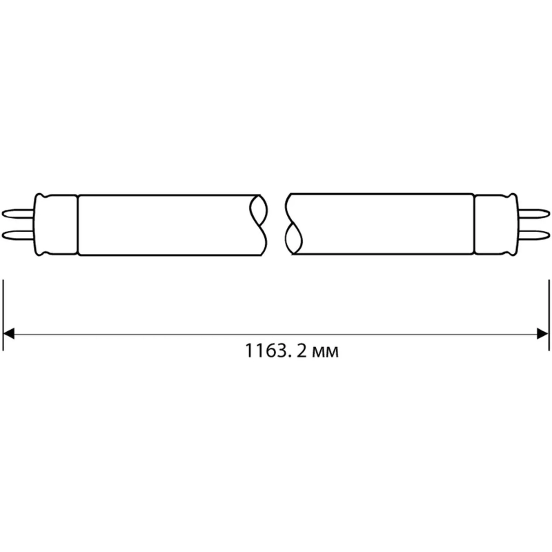 Лампа люминесцентная Camelion FT5-28W/54, 6500K, 3335