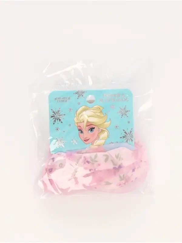 Резинка для волос «Цветы» сиреневая, Холодное сердце