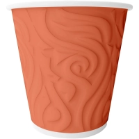 Стакан одноразовый бум 2-сл d-90мм 300мл Узоры 40шт/уп NDW12