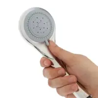 Душевая лейка 3 режима со шлангом, держатель, крепеж в комплекте.