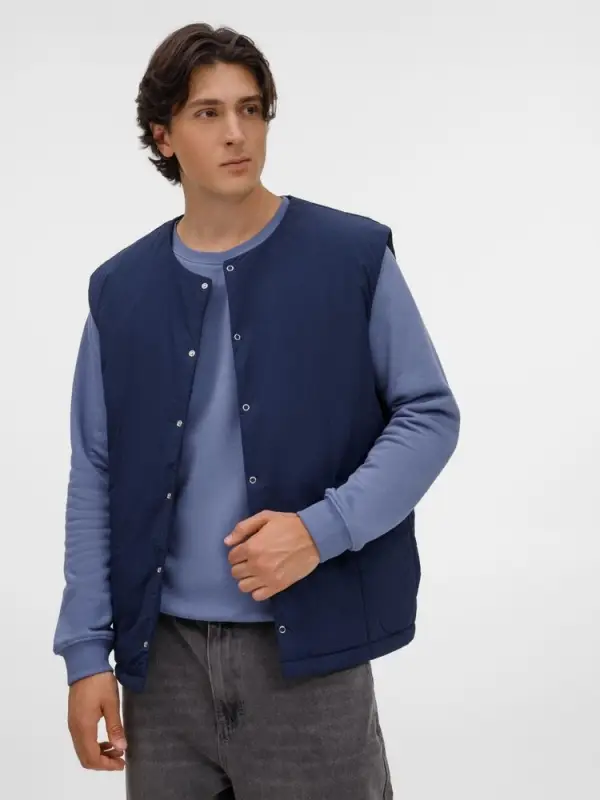 Жилет унисекс Veter, темно-синий, размер M/L