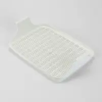 Туалет с сеткой, 44&times;33&times;11.5 см, коричневый, белый