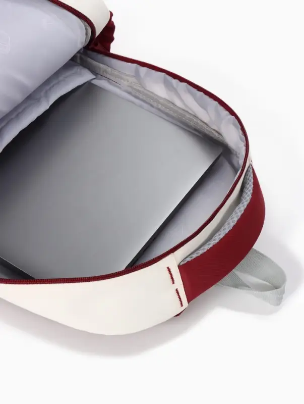 Рюкзак школьный, с кошельком, для девочки, 32&times;14&times;46 см, бордовый