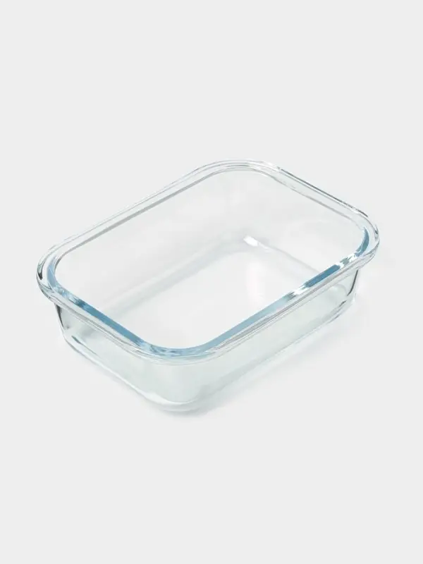 Контейнер Доляна Cook and Freeze, 650 мл, 17.5&times;13&times;6 см, с крышкой, жаропрочное стекло, МИКС